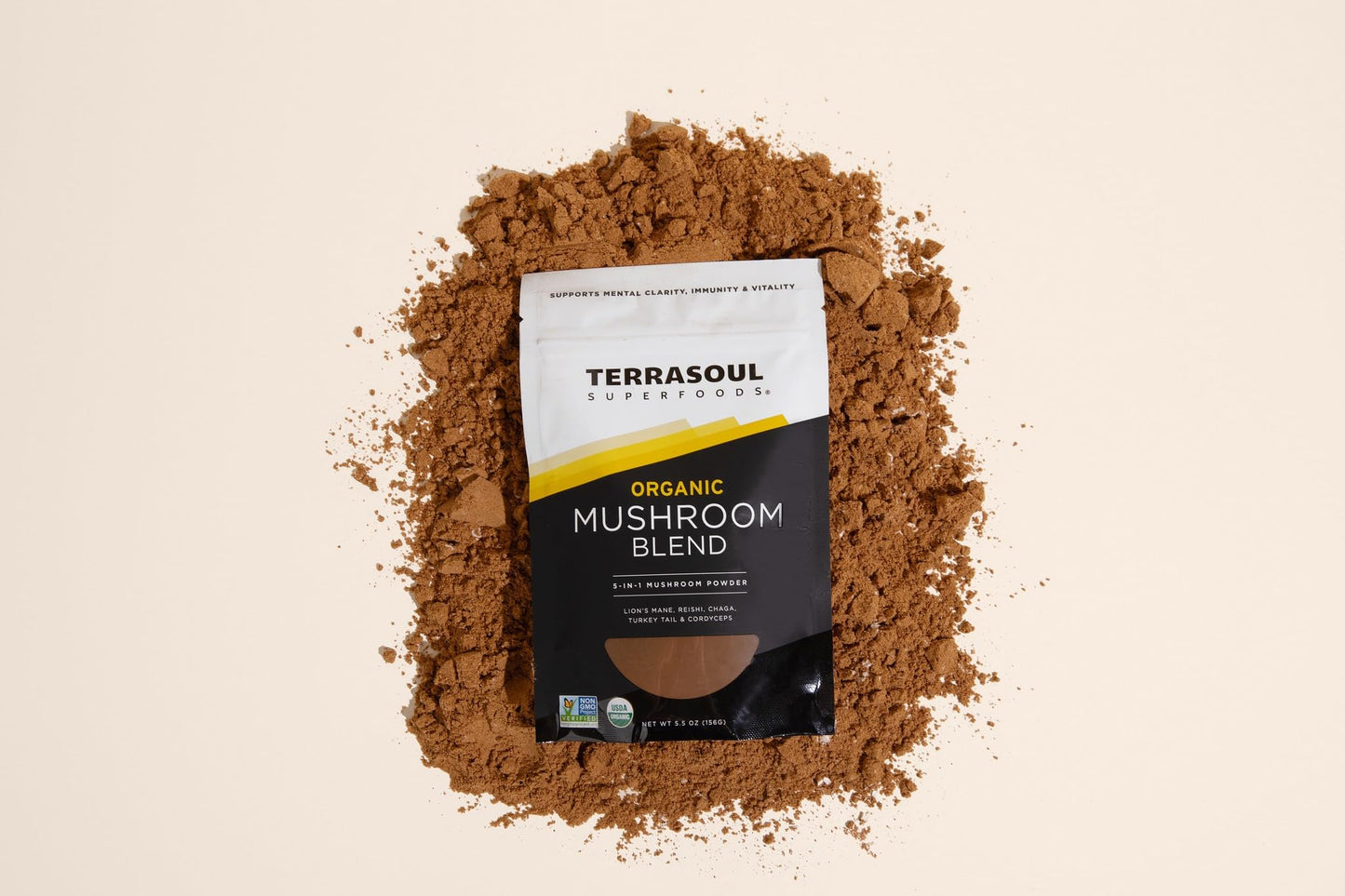 Terrasoul Superfoods Organic Five Mushroom Blend