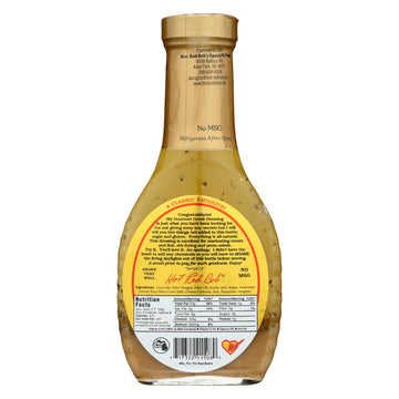 Hot Rod Bobs Salad Dressing Greek, 8 Oz