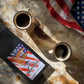 Warpath Coffee Medium Roast Ground Coffee, Summer Blend, High Caffeine, Extra Strong Roasted 100% Arabica Coffee Ground Beans, Caribbean Inspired Blue Mountain Blend, Created By Navy Seals, 12Oz