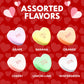Taboom Valentines Day Bulk Conversation Hearts Candy - 5 lb Resealable Bag, Crunchy   for Kids Classrooms & Candy Buffets