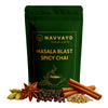 NAVVAYD Masala Blast Chai (8.82 Oz / 250 Gm), With Cardamom, Cinnamon, Black Pepper, Fennel Seeds & Star Anise