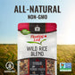 Floating Leaf Wild Rice Blend - 14 ounces, 1 count - Wild Rice Blend With Riceberry, Red Rice And Brown Rices - Gluten Free - No