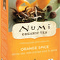 Numi Tea Organic Orange Spice White Tea (3X16 Bag)