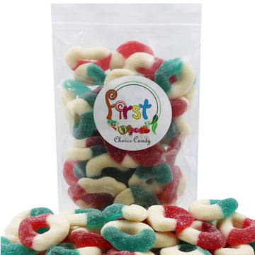 Firstchoicecandy Gummy Rings (Usa Patriotic, Freedom 1 Pound (Pack Of 1))
