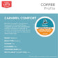 Caribou Coffee Caramel Comfort Oatmilk Latte, One Step Latte Single Serve Keurig K-Cup Pods, 20-Count Box