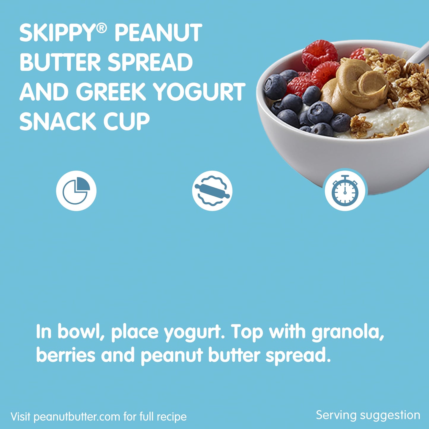 SKIPPY Creamy Peanut Butter, 28 oz (Pack of 12), Model 10856