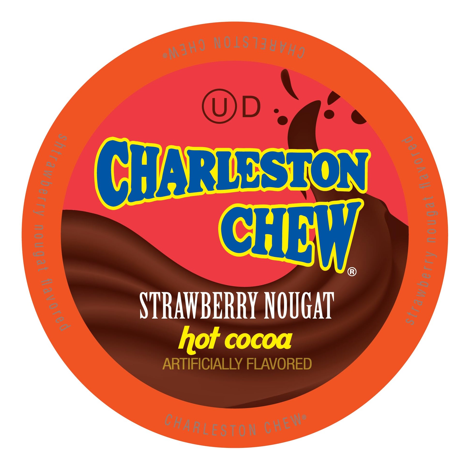 Tootsie Roll Charleston Chew Strawberry Hot Chocolate Pods, 40 Count, Compatible with 2.0 K-Cup Brewers, Model TR CHSN40