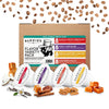 Barnies Coffee Pods with Santas White Christmas, Southern Pecan, Creamy Buttery Caramel, and Cool Cafe Blues, Assorted Variety Pack, 32 Count