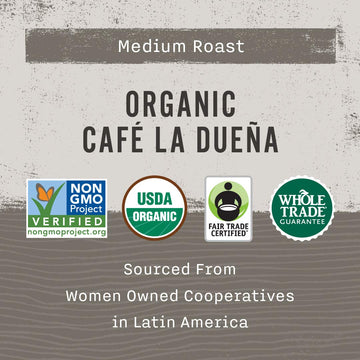 Allegro Coffee Organic Cafe La Duena Ground Coffee, 12 Oz