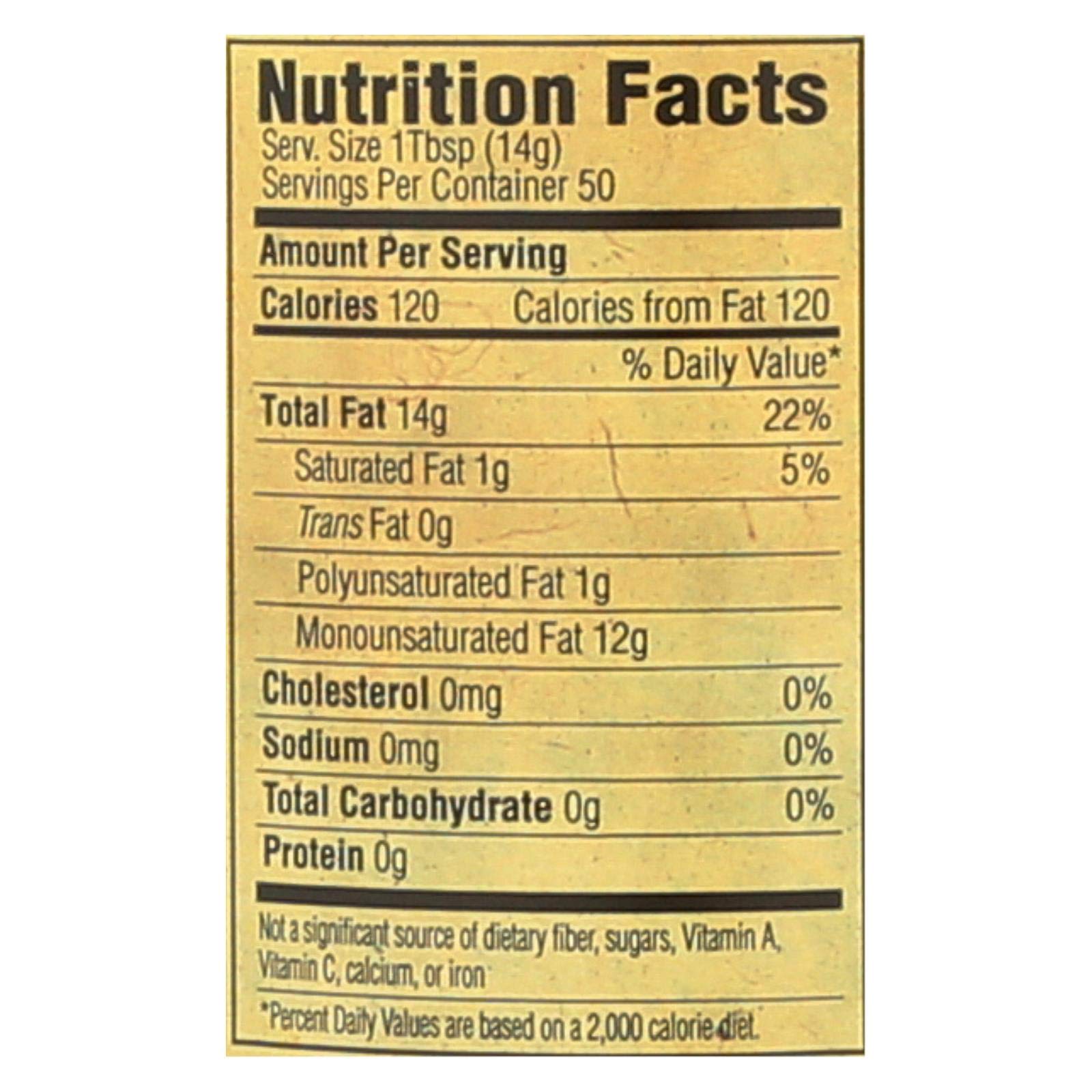 Napa Valley Naturals Organic Sunflower Oil, 25.4 Ounce