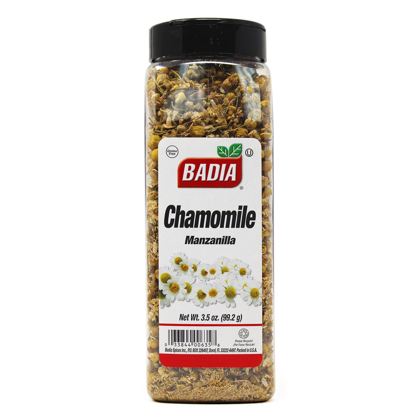 3.5 Oz Bottle-Chamomile Flower Loose Dried / Flor De Manzanilla Kosher