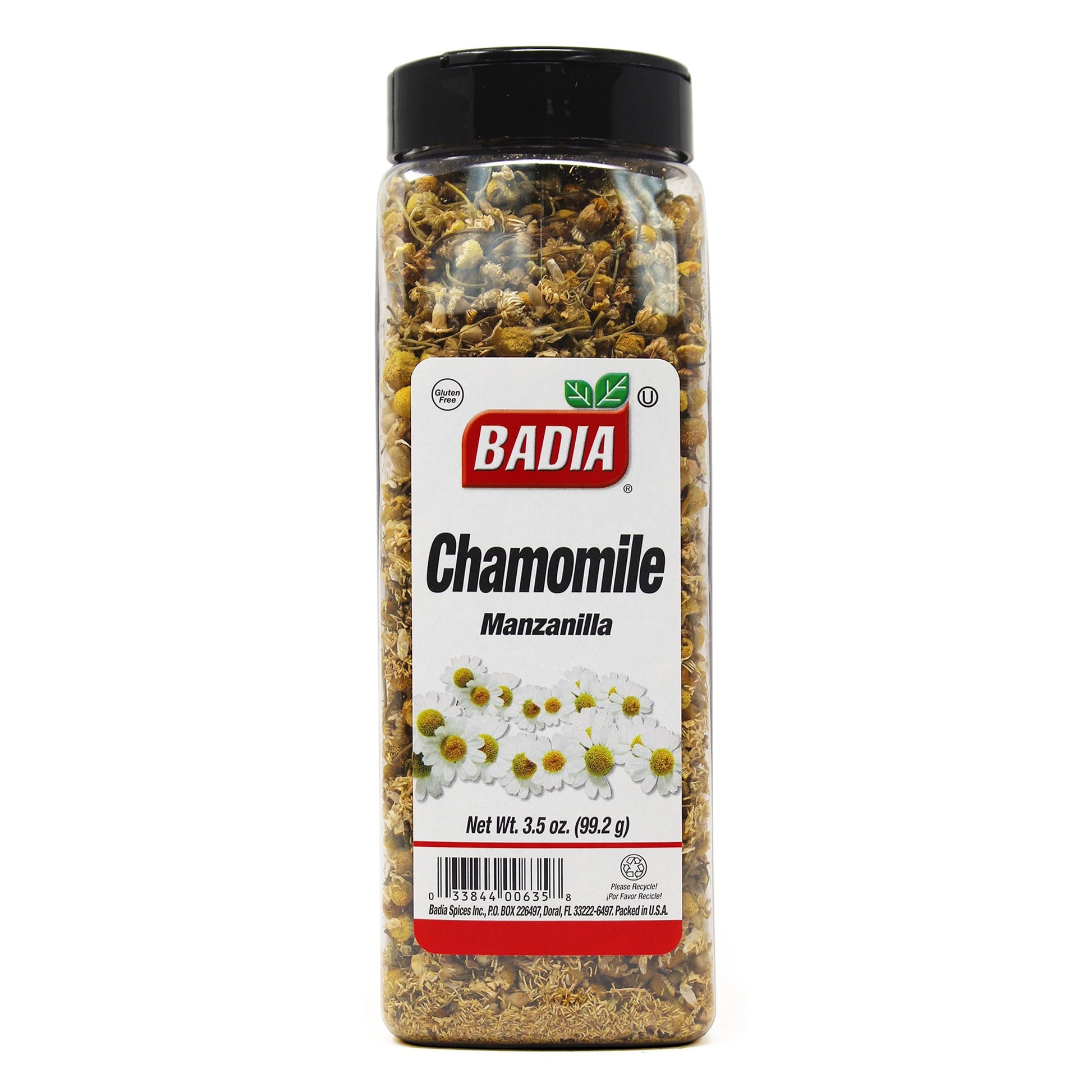 3.5 Oz Bottle-Chamomile Flower Loose Dried / Flor De Manzanilla Kosher