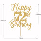 Happy 72Nd Birthday Cake Topper, 72Nd Birthday Decorations For Men/Women, Cheers To 72 Years, Hello 72, 72Nd Happy Birthday Part
