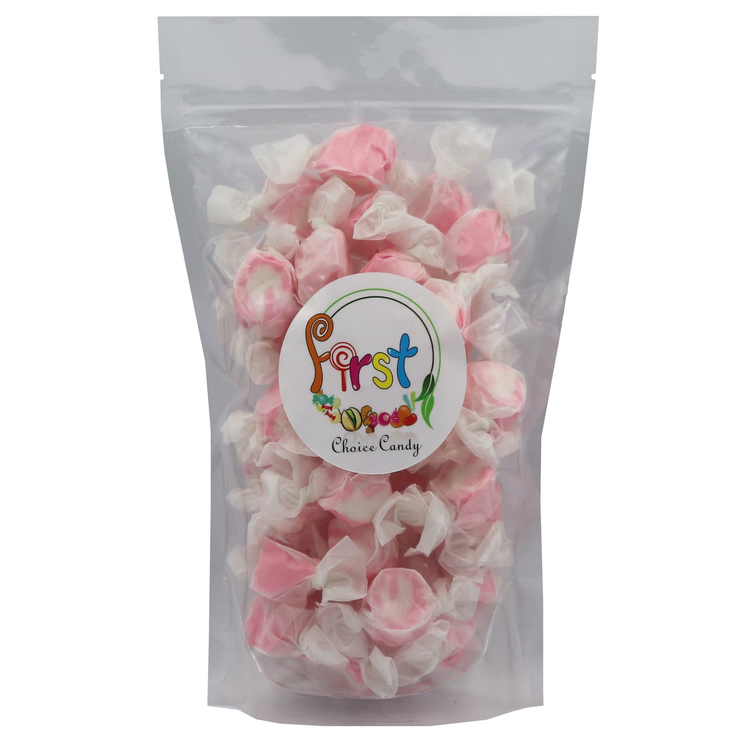 All Flavor Gourmet Saltwater Taffy (Red Hot Cinnamon Swirl, 1 Lb)