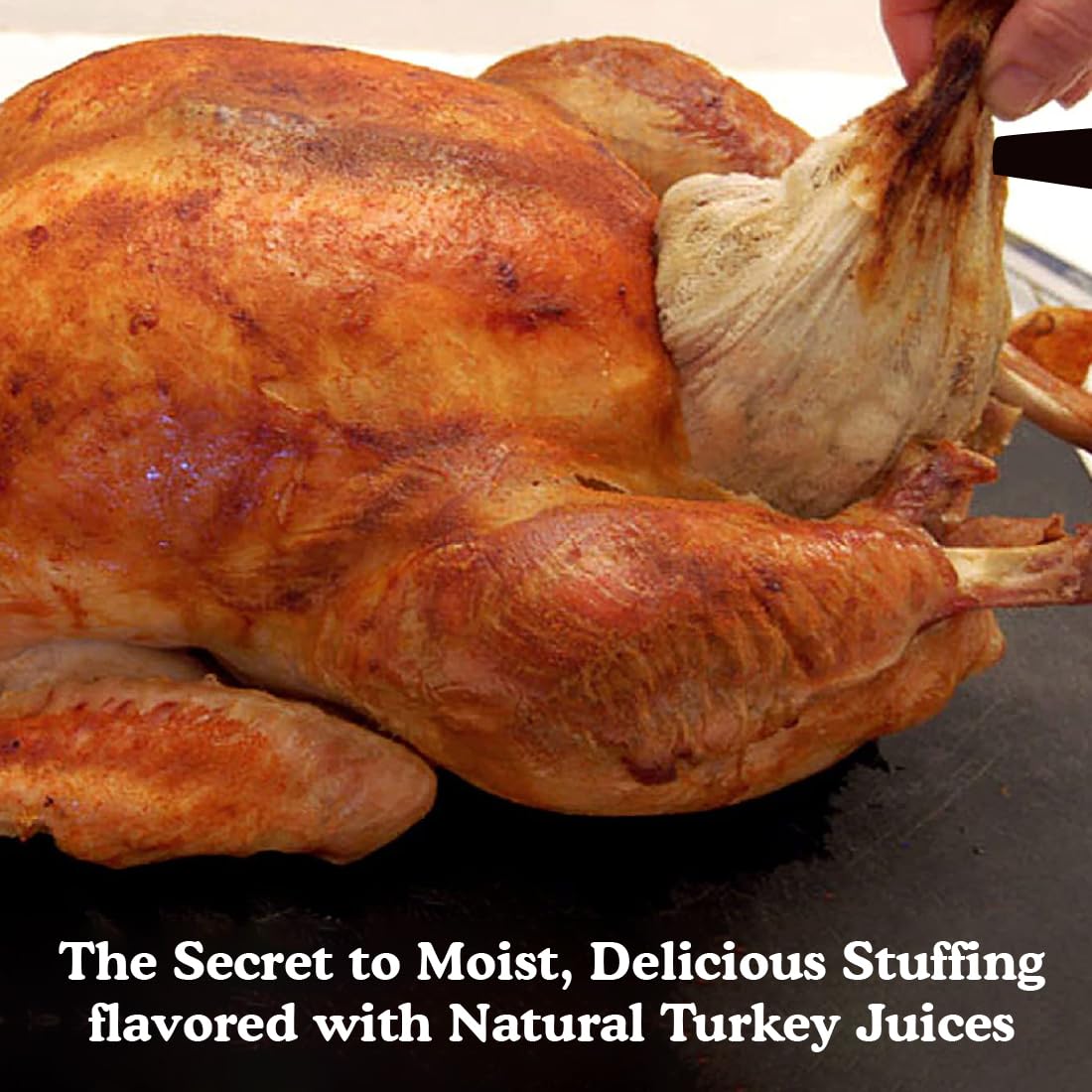 Regency Wraps Turkey Stuffing Bags, 100% Cotton Mesh Bag Allows Poultry Juice to Flavor Dressing with Mess-Free and Safe Removal