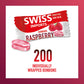 Swiss Imports Sugar Free Bonbons Hard Candy Drops, Raspberry, 200 Individually Wrapped Pieces, 500G/17.6Oz