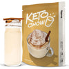 Keto Chow Eggnog Keto Meal Replacement Shake Powder - Low Carb, 30 Ounce, Protein Rich, Nutritionally Complete