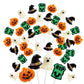 Halloween Suckers Lollipops Candy 32 Counts  Spooky Ghost  Witch s Hat  Jack-O -Lantern  Tombstone Shaped Candy Lollipops Sucker Individually Wrapped  Halloween Snacks Assorted Fruit Flavors