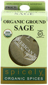 Spicely Organic Sage Ground, 0.4 Ounce (Pack Of 6)