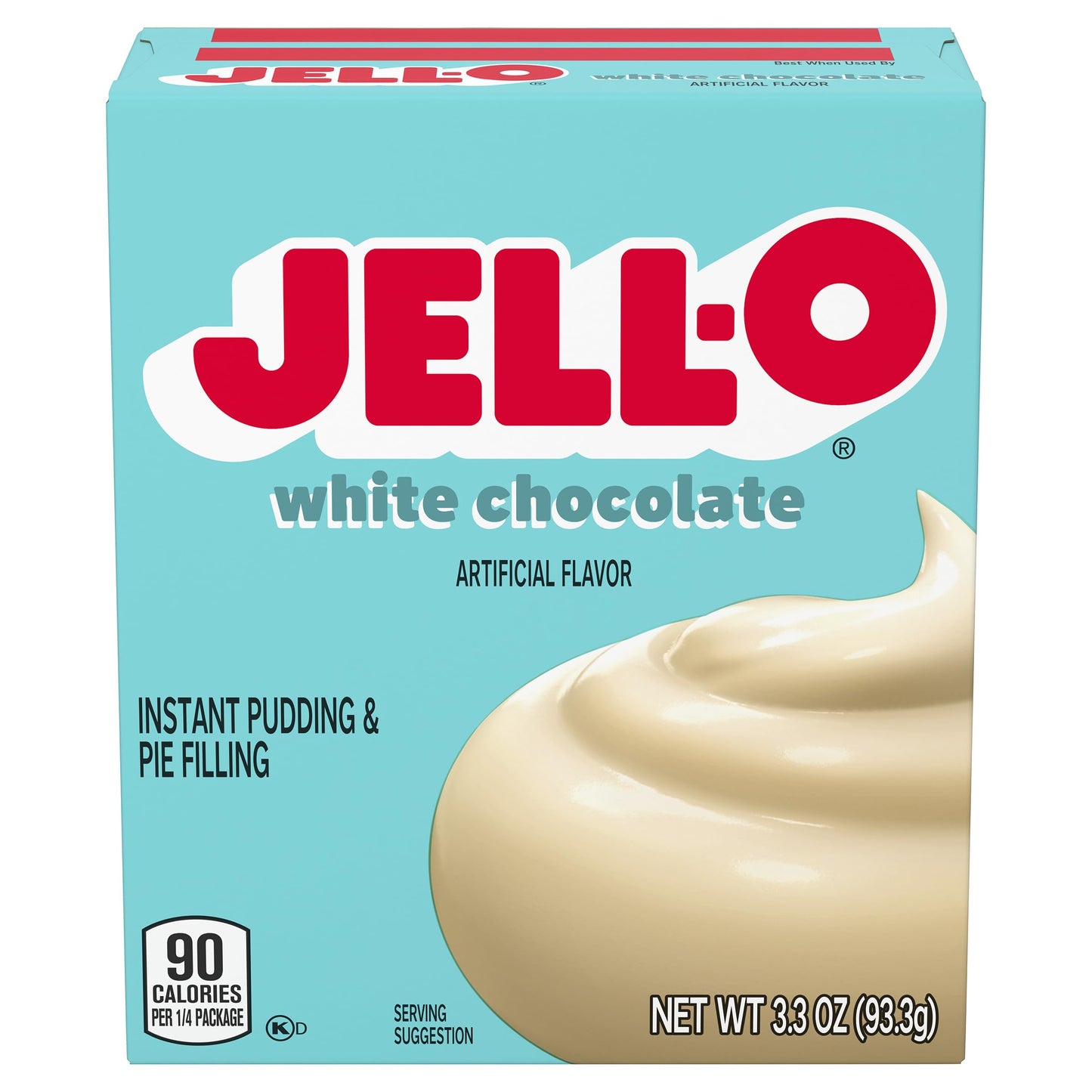 Jell-O Instant Pudding and Pie Filling, White Chocolate, 3.3 OZ (Pack of 3)