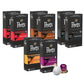Peets Coffee Dark Roast Espresso Capsules Variety Pack, Compatible with Nespresso, 80 Count (8 Boxes of 10 Capsules)