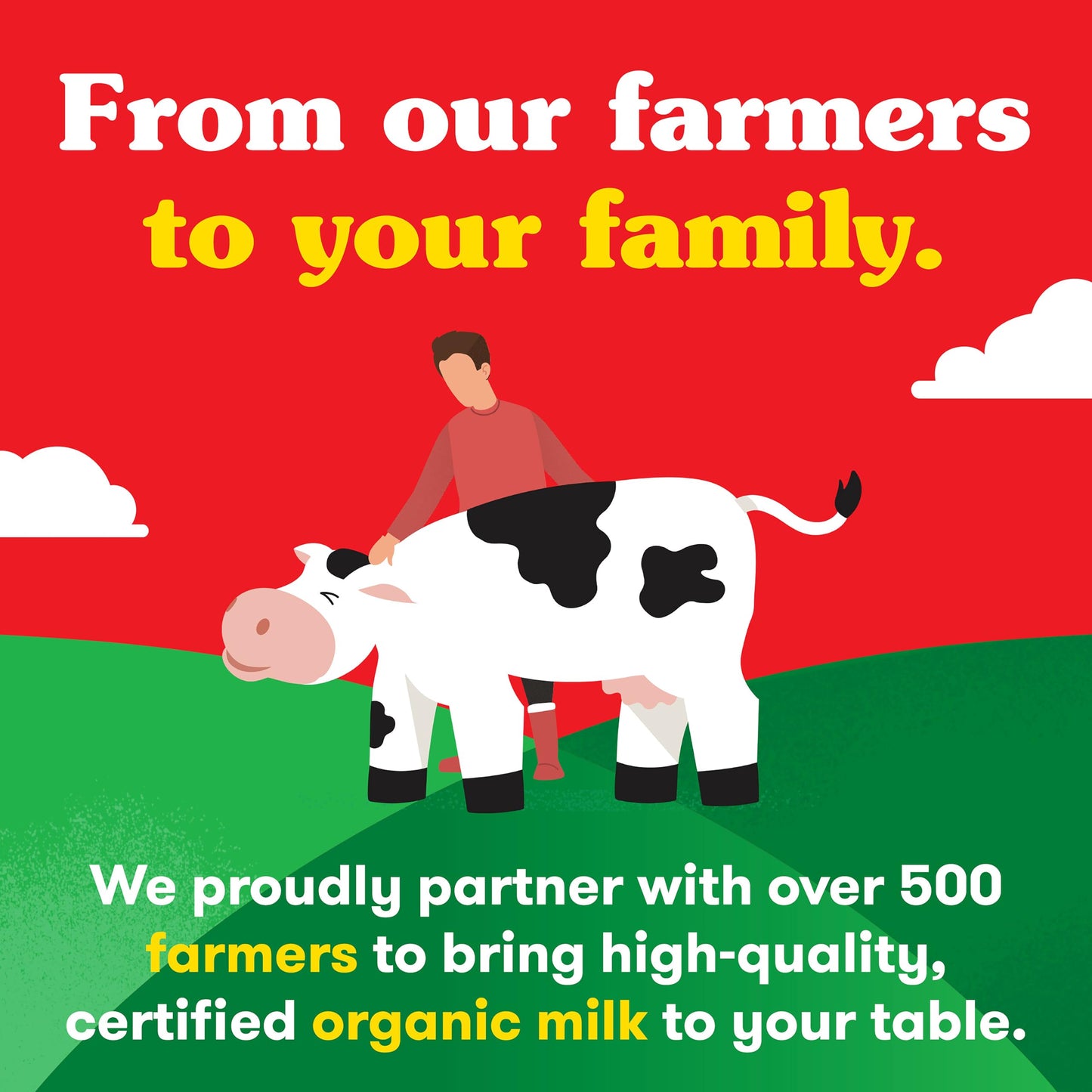 Horizon Organic Lactose Free Milk, 2 Percent Milk, 64 fl oz Half Gallon Carton