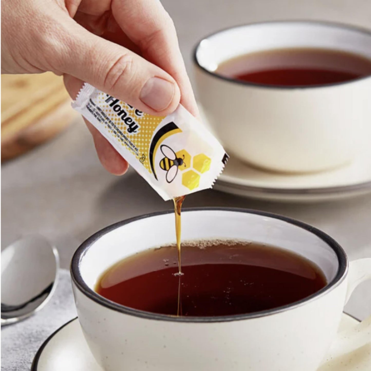 Honey Lover’S Gift Pack – 100 Individual Packets Of Pure Honey – Perfect For Tea, Coffee, Travel, And Snacking, Single Serve Packet