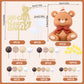 54 Pcs Brown Bear Cake Decorations We Can Bearly Wait Cake Topper For Birthday Baby Shower Party Supplies Decorations (Lovely)