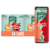 Maison Perrier French Kiss Sweetened Sparkling Juice Beverage, Peach & Cherry Flavors With Real Fruit Juices, 24Pk