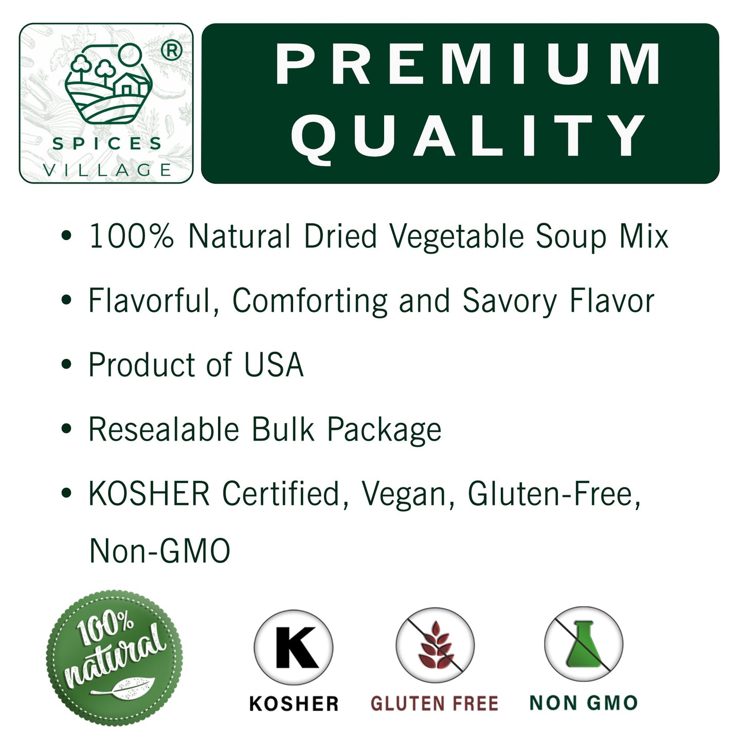 Spices Village Dried Ramen Toppings [ 1 Lb ] - Dehydrated Vegetables Mixed Vegetables Flakes, Mix Of Carrot, Onion, Red & Green