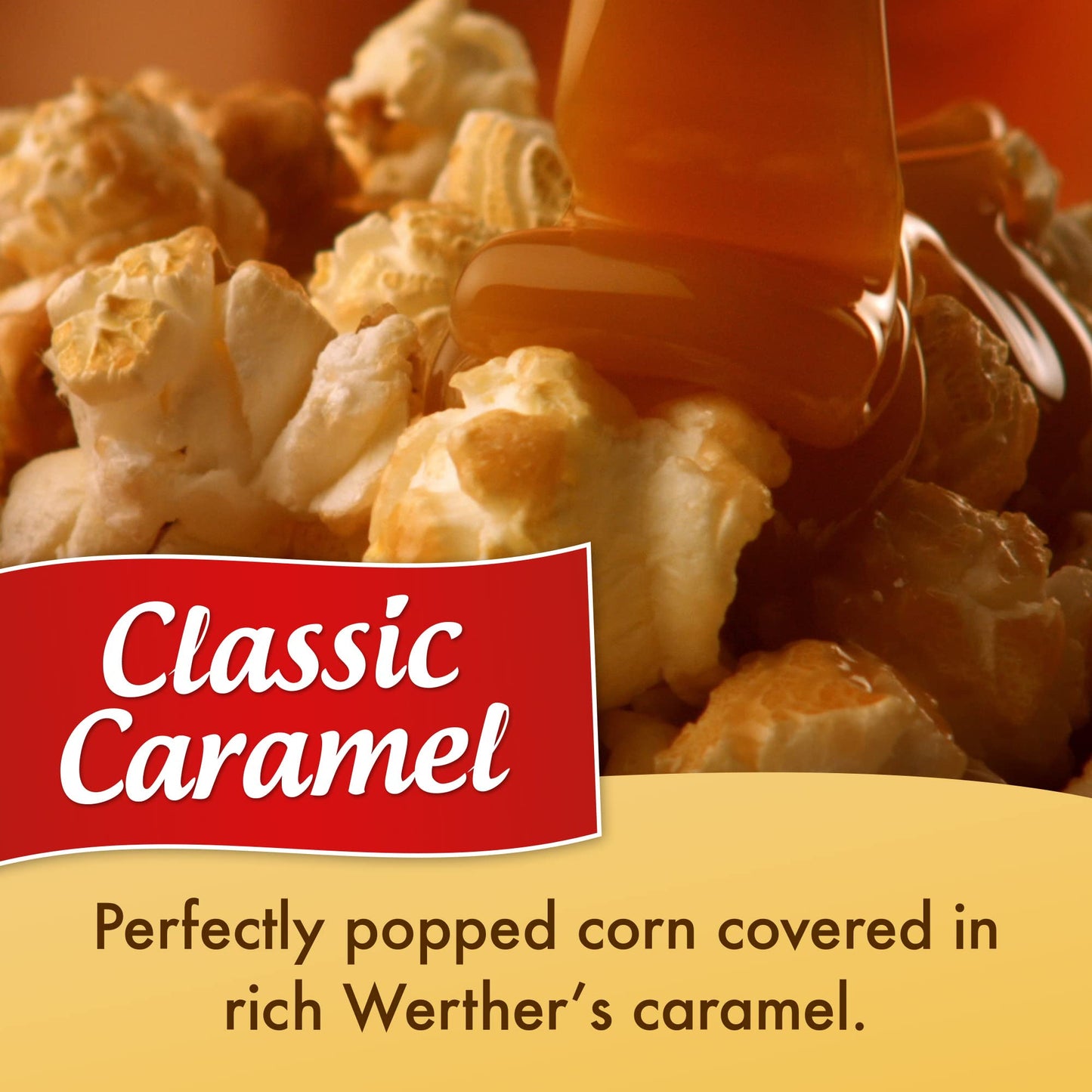 Werther'S Original Caramel Popcorn, Resealable Pouch, 5.29 Oz Bag