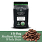 The Bean Organic Coffee Company Holiday Bean (Vanilla Cinnamon Spice), Medium Roast, Whole Bean Coffee, 16-Ounce Bag