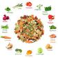 Its Delish Garden Deluxe Vegetable Soup Mix, 24 OZ Jumbo Container, 16 Natural Dehydrated Vegetables, Vegan, Kosher, No MSG