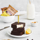 Deluxe & Bla Bla Delicious Crispy Rice Cake Sandwichs Filled With Lemon And Coated With Dark Chocolate (Alfajor) Kosher Certifie