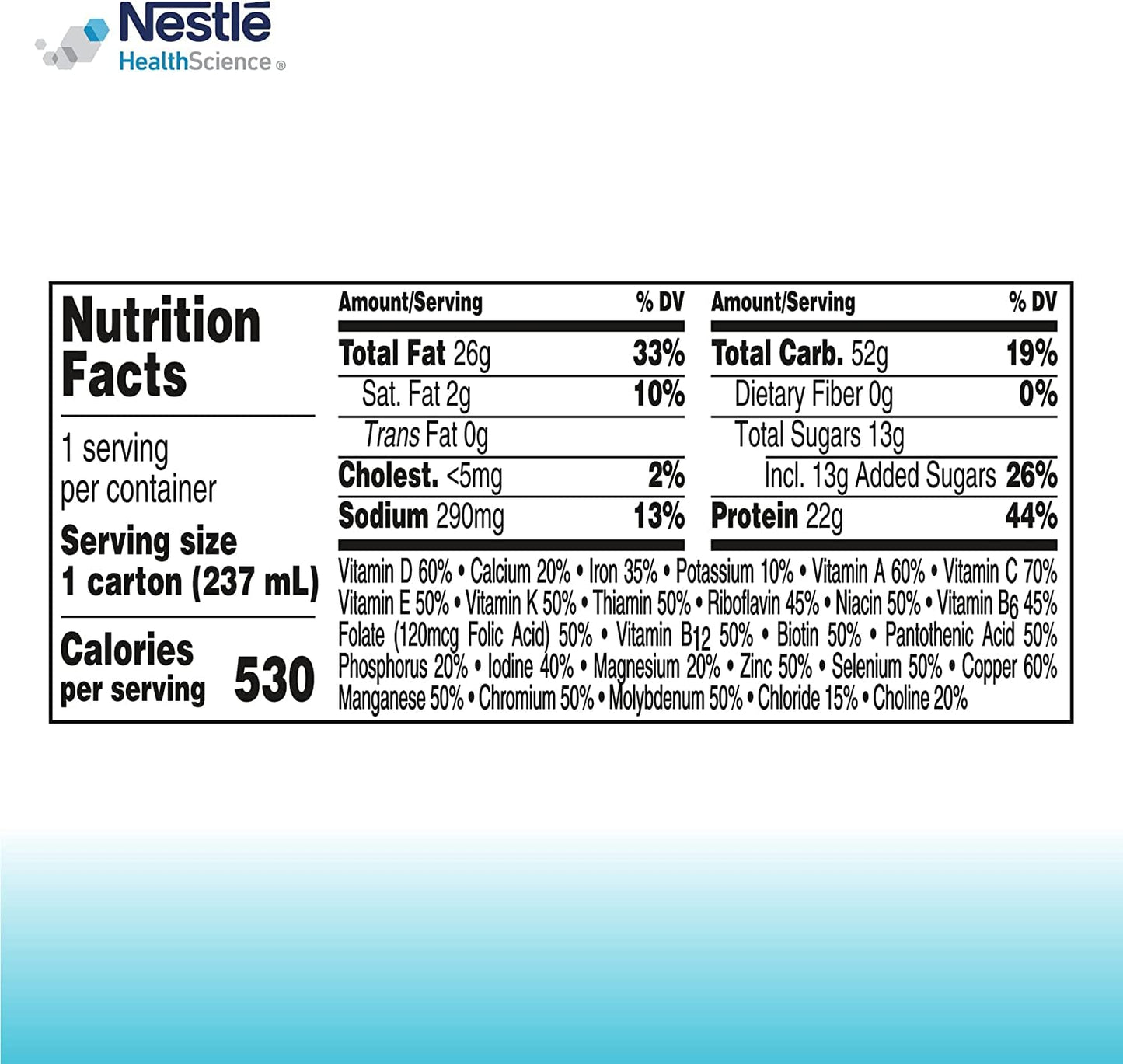 BOOST Very High Calorie Nutritional Drink, Very Vanilla, 8 FL OZ (Pack of 24)