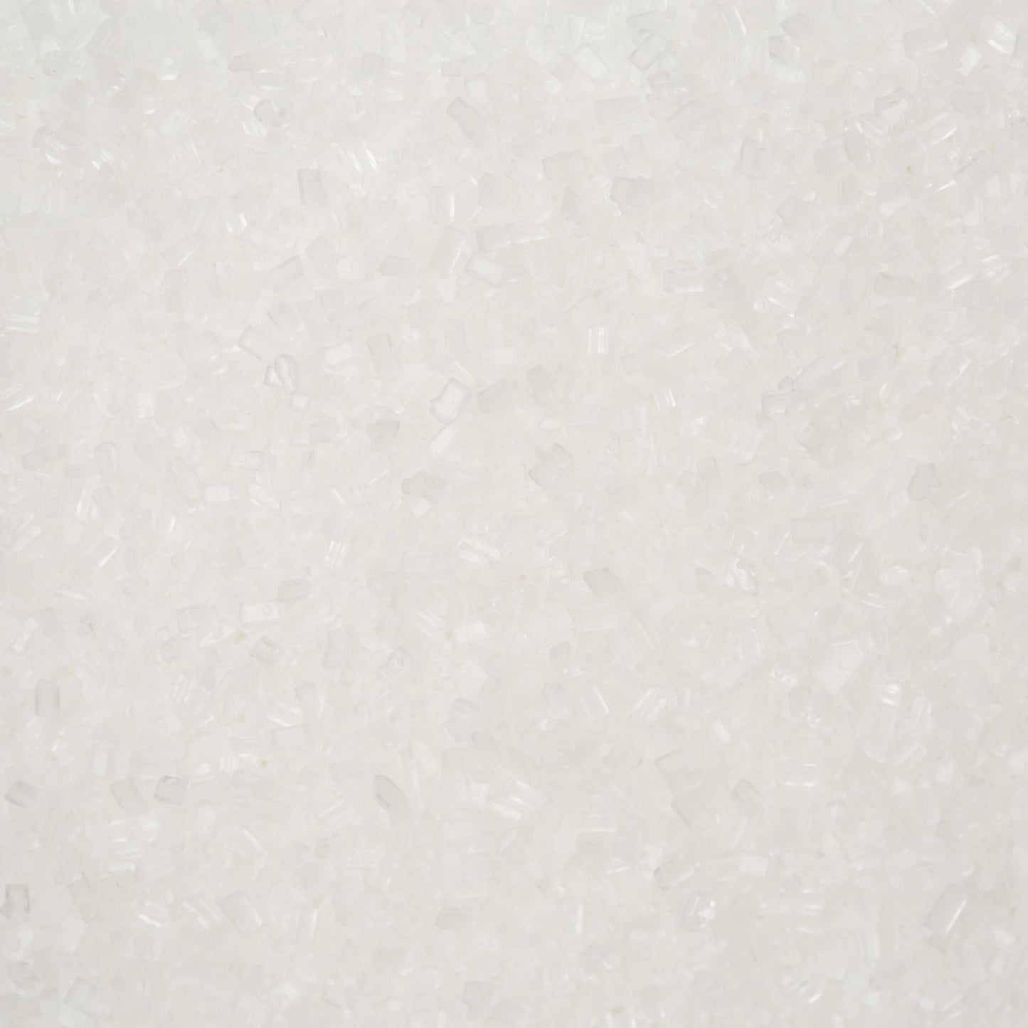Wholesale Sugar Flowers White Sugar Crystals - Ideal for Cakes, Cookies & Desserts - 3.6 oz, Adds Crunch & Shine, White