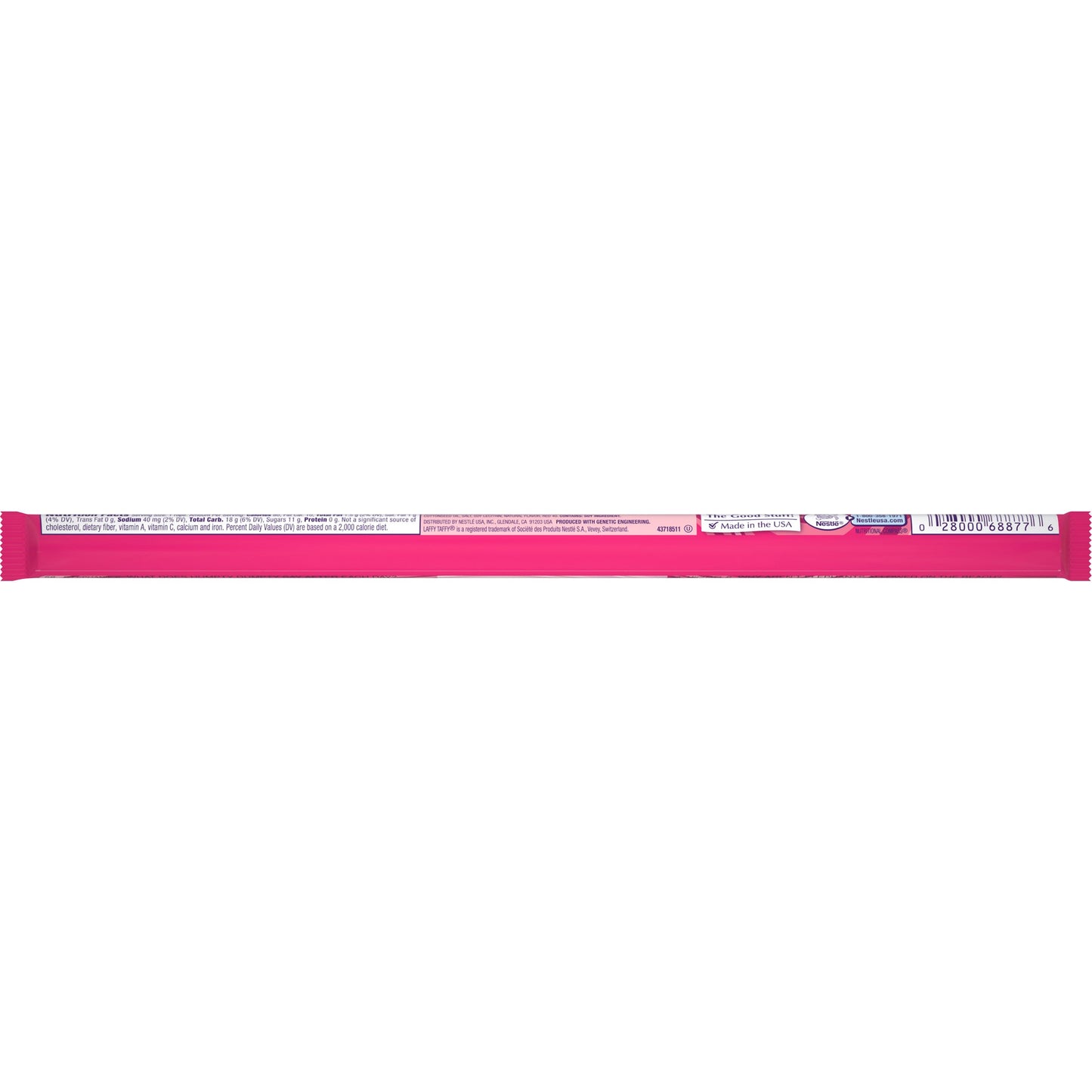 Wonka Laffy Taffy Rope, Strawberry, 0.81 Ounce
