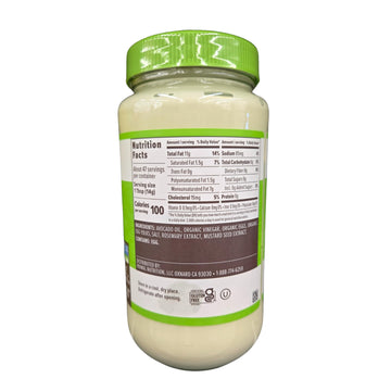 Prima Kitchen Mayo With Avocado Oil, Real Mayonnaise, Cage-Free Eggs, Sugar Free, 16 Oz With Free Dish Scrubber