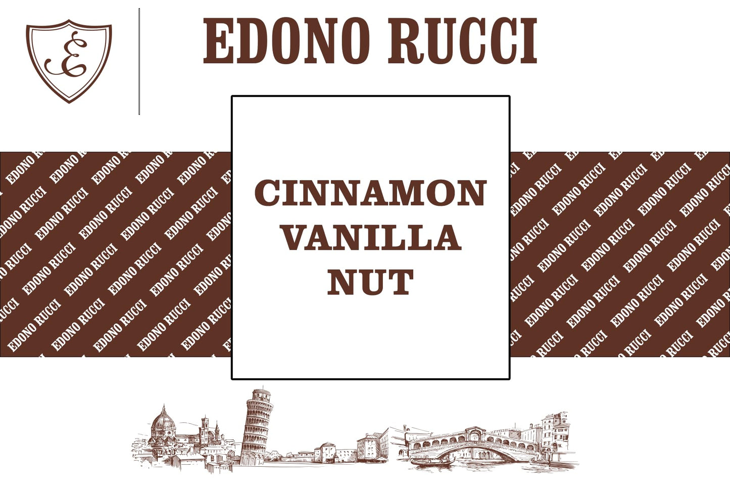 Edono Rucci Cinnamon Vanilla Nut Cappuccino Mix - Comforting Blend Of Cinnamon, Vanilla, And Roasted Nuts, 2 Bags (2Lbs Each)