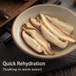 Vigorous Mountains Organic Shiitake Mushrooms Sliced, Great Size Fresh Texture Rehydrate Quickly, Dried Shiitake Mushrooms For C