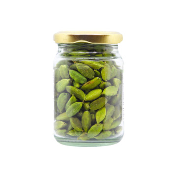 Tassyam Organics Premium Green 9Mm+ Cardamoms 100 Grams (2X 50 Grams) | Extra Bold Hari Elaichi