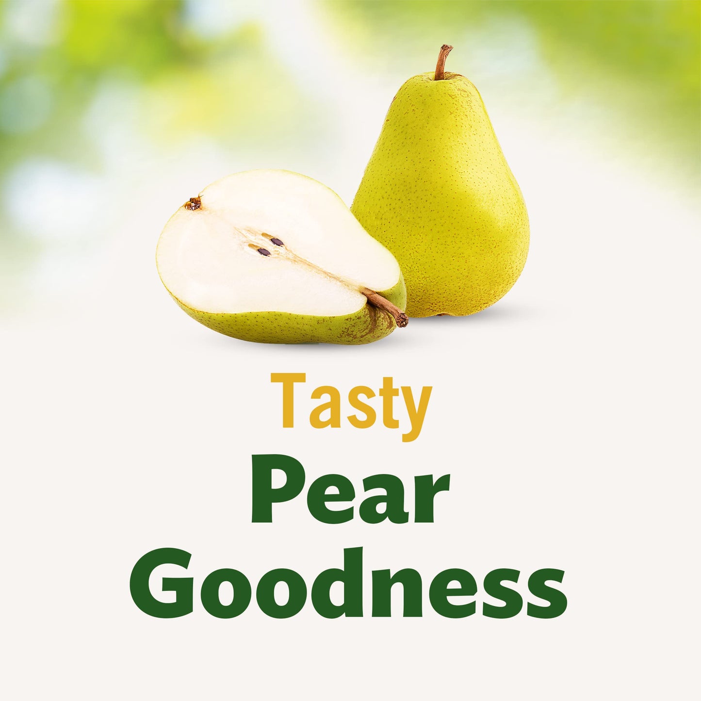 Del Monte Diced Pears In 100% Juice Fruit Cup Snacks, 4 Count - Pack Of 6