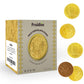 Fruidles Coins - Nut Free Chocolate Coins - Vault Design - 8 Ounce Pack