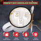 4Es Novelty 16 Pcs Snowman Marshmallow In Gift Bag Individually Wrapped - Large Christmas Marshmallows For Hot Chocolate Toppers, Snowman Marshmallow   Topping   For Hot Cocoa, 4.2Oz