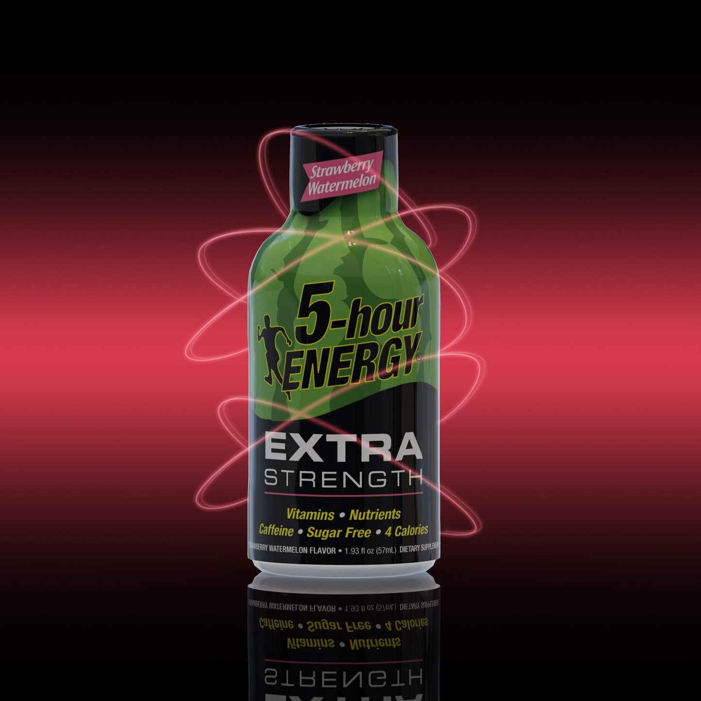 5-hour ENERGY Shot, Extra Strength, Strawberry Watermelon, 12 Count, 1.93 oz