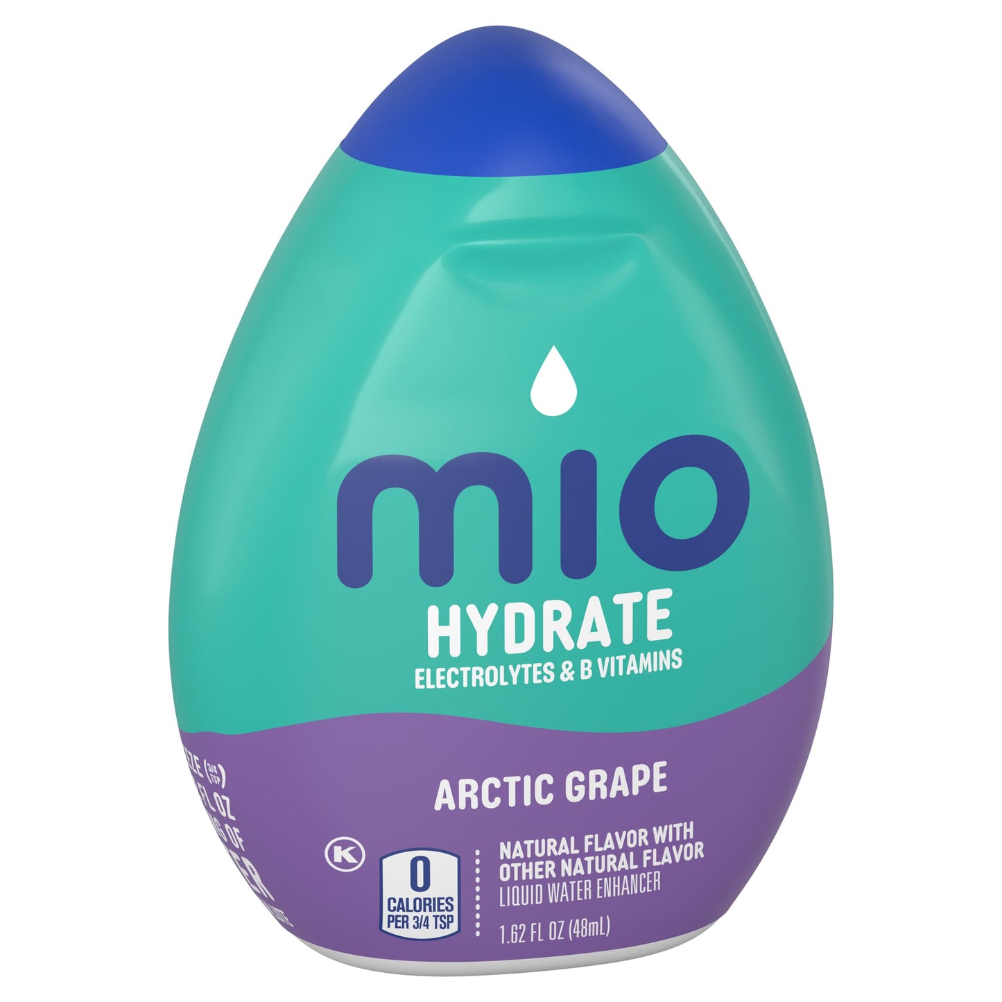 Mio Sport Liquid Water Enhancer, Arctic Grape, 1.62 Oz. (Pack Of 12)