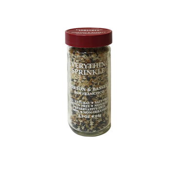 Morton & Bassett Everything Sprinkle Seasoning, Salt-Free, Non-GMO, 2.3oz, Natural