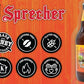 Sprecher Craft Soda, Hand Crafted, Fire-Brewed, 16oz Glass Bottles, 12 Pack