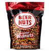 BEER NUTS Original Peanuts - Sweet & Salty Snack - Gluten Free, Low Sodium - 30oz Resealable Bag