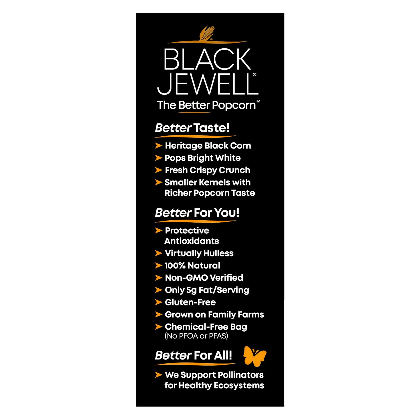 Black Jewell Gourmet Microwave Popcorn, Touch Of Butter, 10.5 Ounces (Pack Of 1)